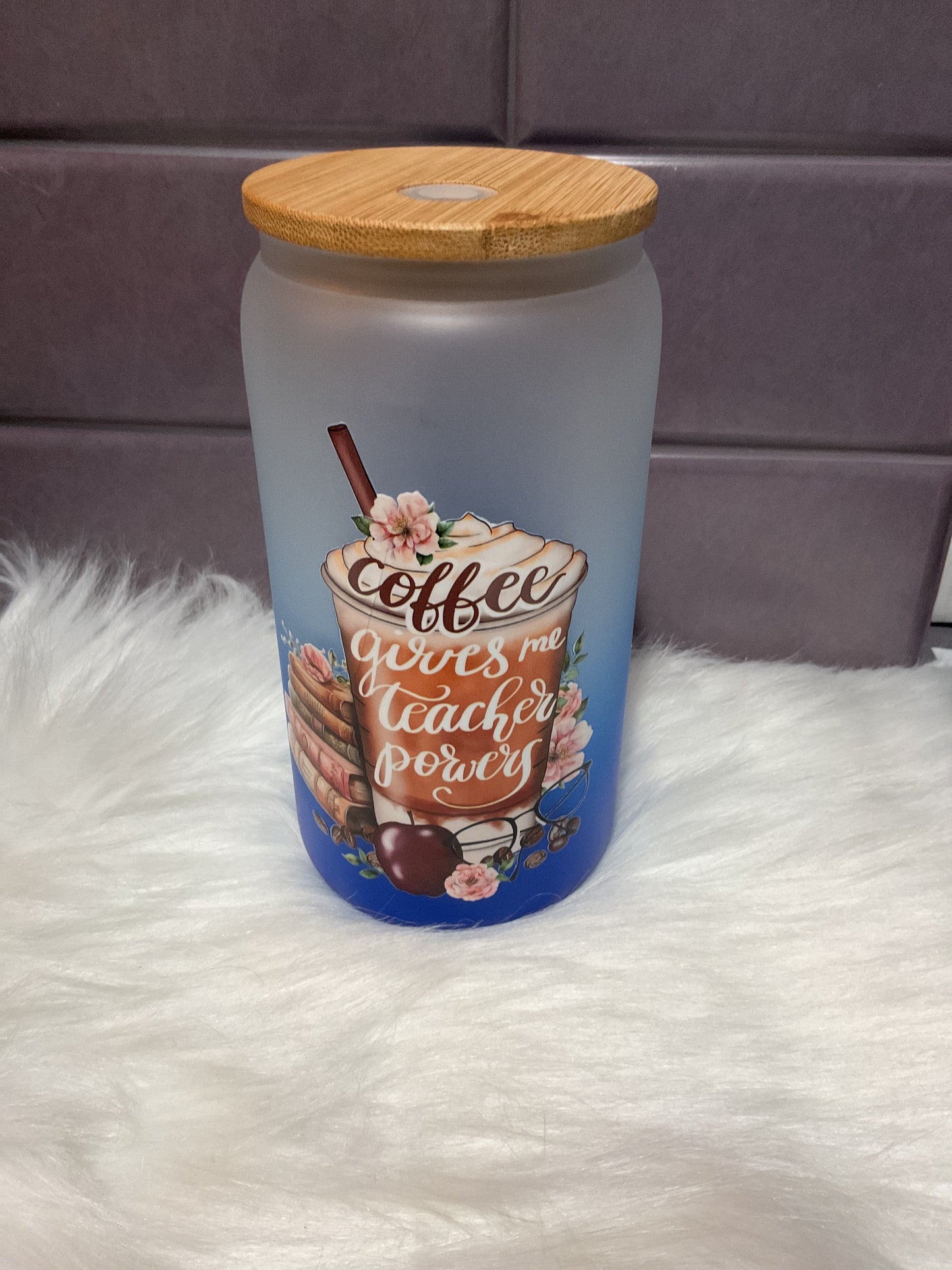 Coffee gives me teacher power