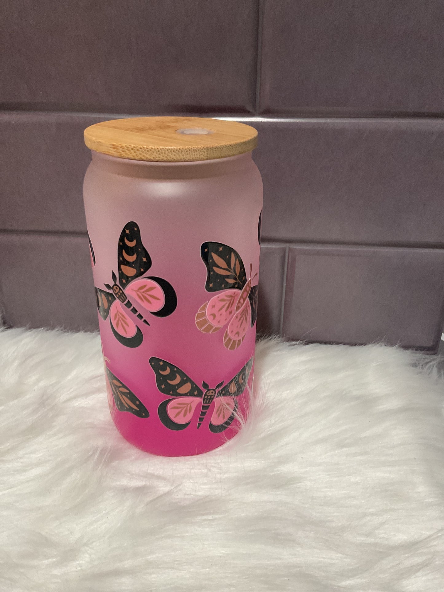 Pink moth