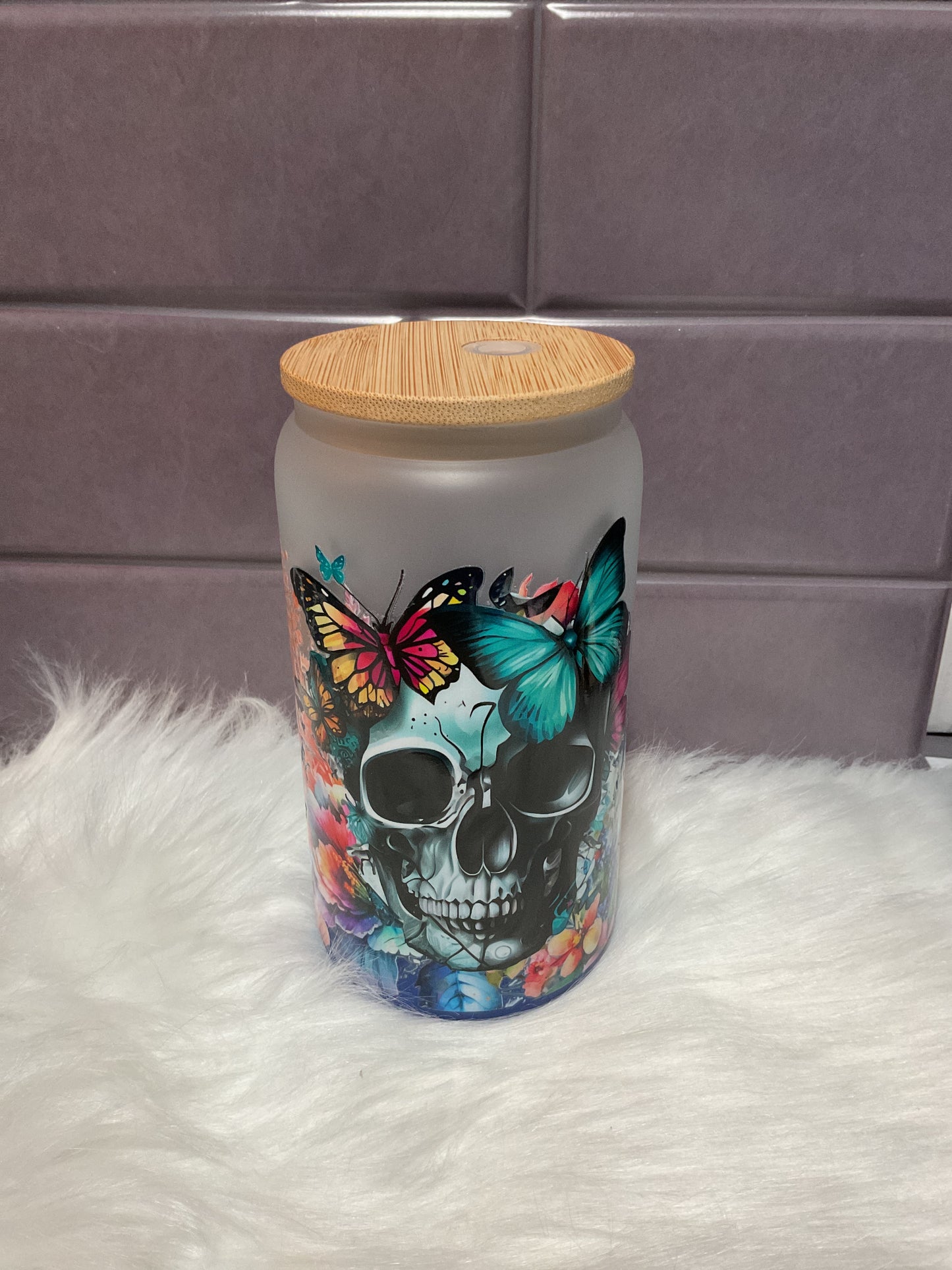 Butterfly skull