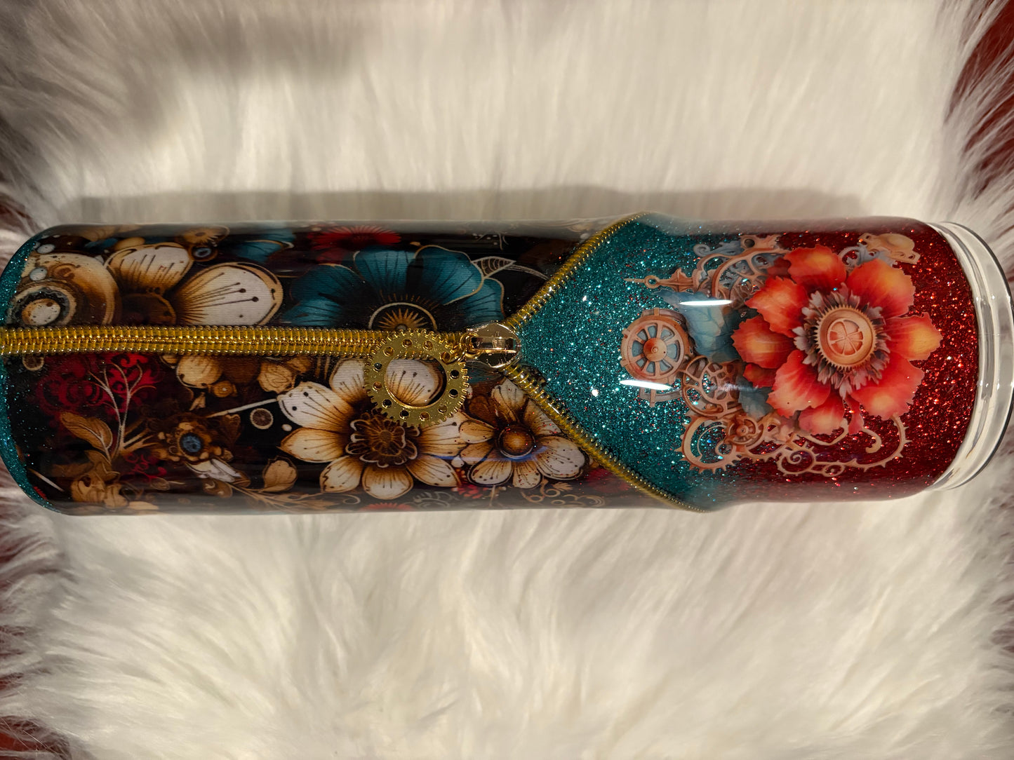 Steampunk flowers