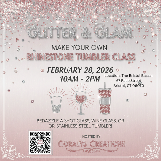 Make your own Rhinestone Tumbler